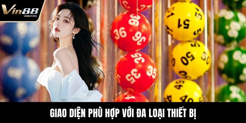 Giao diện phù hợp với đa loại thiết bị